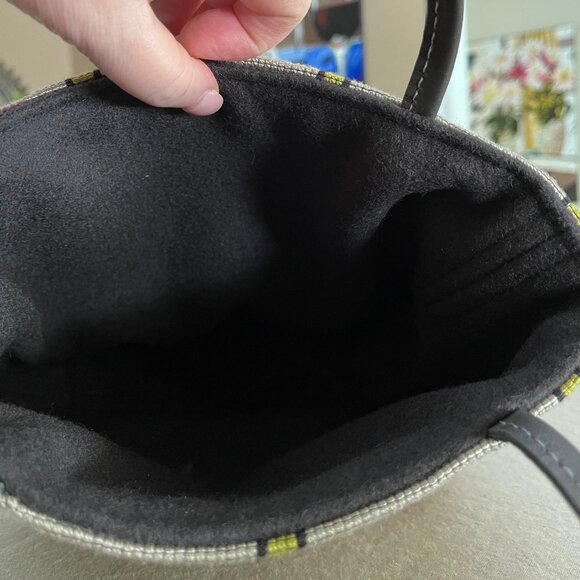 Upholstery/Tapestry Fabric Mini Tote by me*mo - Authentic - Picture 14 of 17